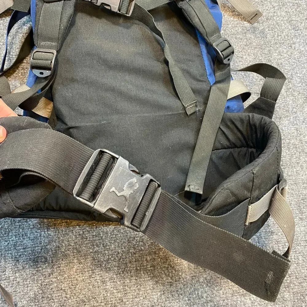 Vintage Arcteryx Bora 40 Liter Black Blue Hiking Technical Backpack Durable